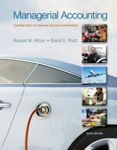 Managerial Accounting Hilton Solution Manual 9th Edition